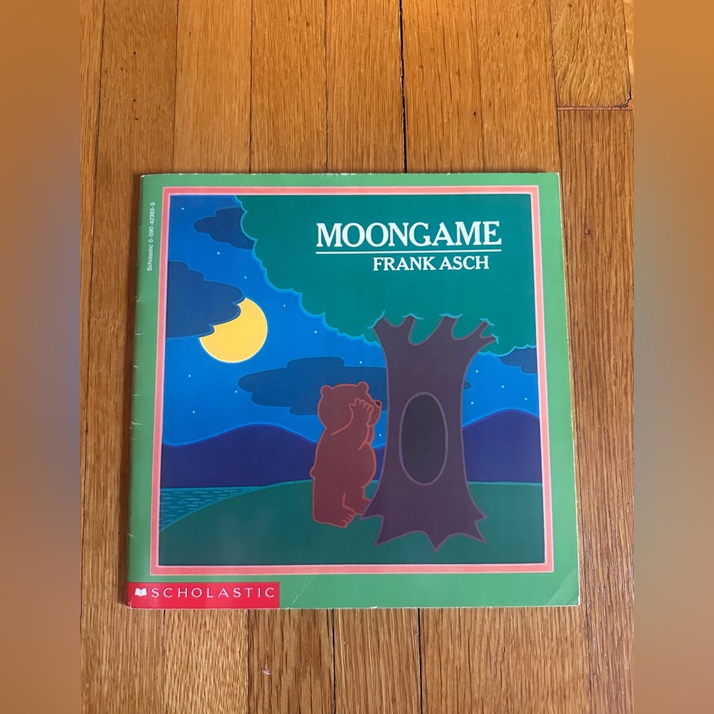 Vtg Scholastic Moongame by Frank Asch